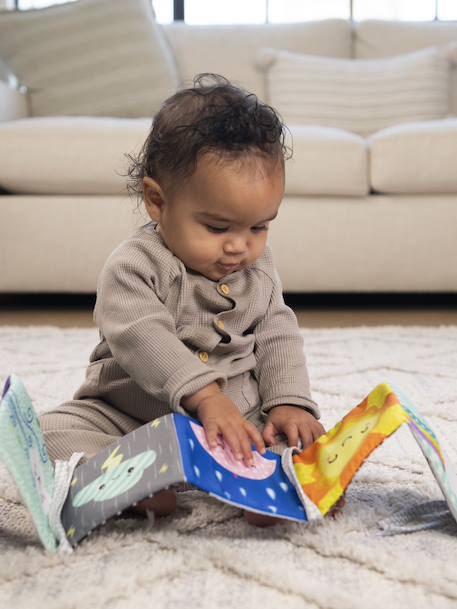 INFANTINO fabric book cot bumper multicoloured 