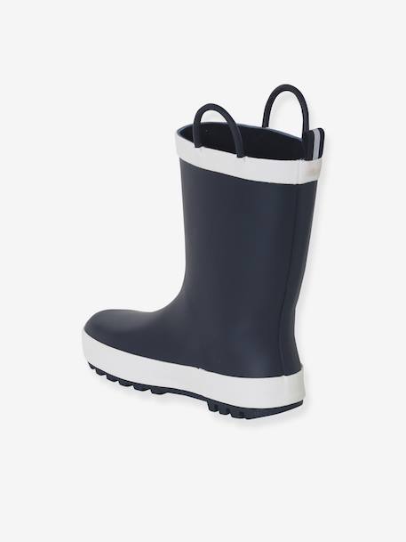 Children's rubber wellies from the nursery collection navy blue 