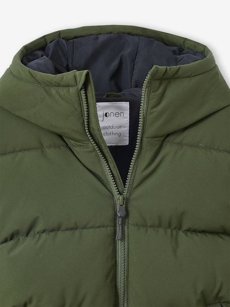 Lightweight Puffer Jacket, JONEN anthracite+khaki+slate grey 