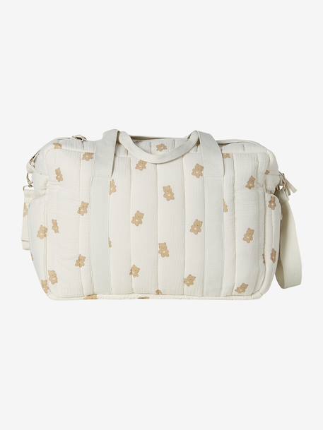 24-hour bag MAMA TEDDY cappuccino+ecru 