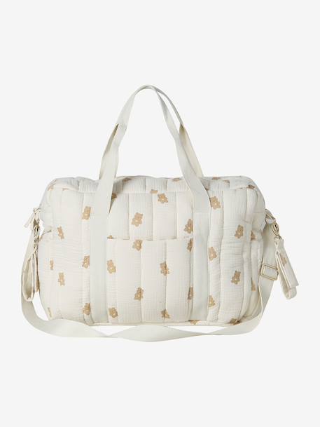 24-hour bag MAMA TEDDY cappuccino+ecru 