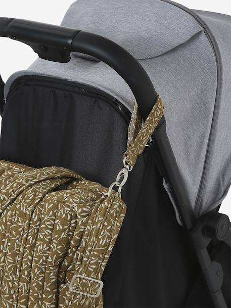 JOIOSA cotton muslin changing bag bronze+ecru+night blue+printed beige 