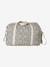 Leopard Changing Bag, Canvas Club printed beige+twine 