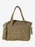 JOIOSA cotton muslin changing bag bronze+ecru+night blue+printed beige 