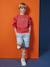 Skateboard Sweatshirt for Boys red 