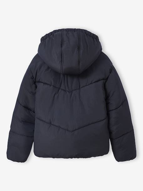 Lightweight Hooded Jacket for Girls, JONEN black 