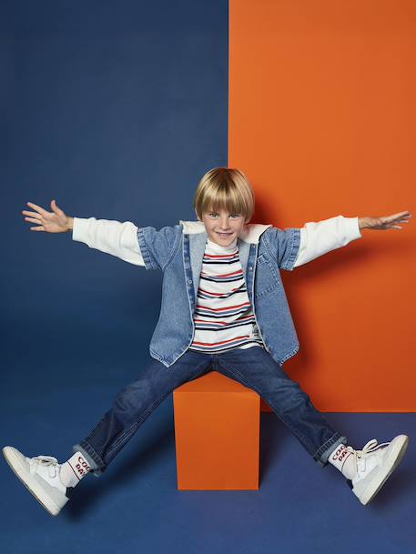 Shirt with Layered Effect for Boys double stone 