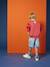 Skateboard Sweatshirt for Boys red 