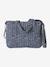 JOIOSA cotton muslin changing bag bronze+ecru+night blue+printed beige 