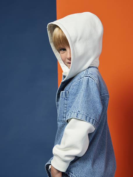 Shirt with Layered Effect for Boys double stone 