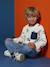 Long-Sleeved T-Shirt with a HAPPY LA Print for Boys printed white 