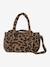 Changing Bag, Baby Roll in Plush Fabric BEIGE LIGHT SOLID+coffee 
