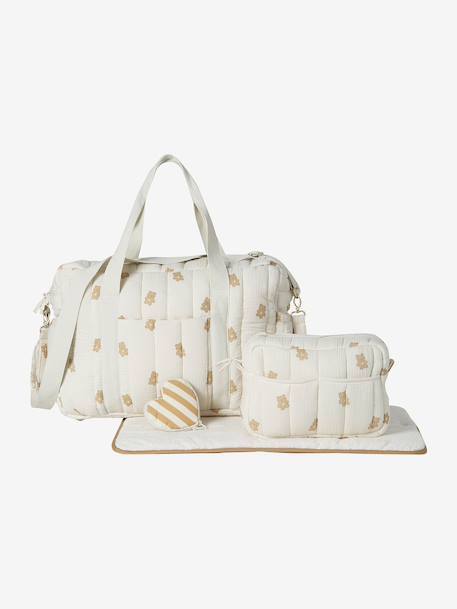 24-hour bag MAMA TEDDY cappuccino+ecru 