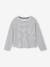 Denim Dungaree Dress & Striped T-Shirt Set for Girls medium blue 