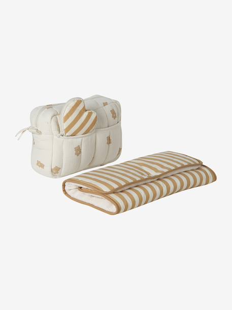 24-hour bag MAMA TEDDY cappuccino+ecru 