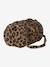 Changing Bag, Baby Roll in Plush Fabric BEIGE LIGHT SOLID+coffee 