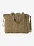 JOIOSA cotton muslin changing bag bronze+ecru+night blue+printed beige 