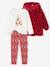 Christmas Pyjama Set for Girls red 