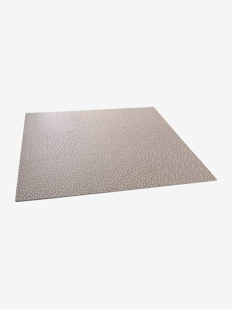 Large 9 Tile Foam Mat ecru+rose 