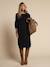 ENVIE DE FRAISE maternity knitted dress black 