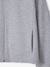 Zip-Up Hooded Sweatshirt for Girls, JONEN marl grey 