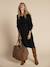 ENVIE DE FRAISE maternity knitted dress black 