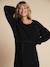 ENVIE DE FRAISE maternity knitted dress black 