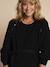 ENVIE DE FRAISE maternity knitted dress black 