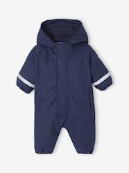Baby-Outerwear-Snowsuits-Water-Repellent Pramsuit with Hood, Lined in Polar Fleece, for Babies