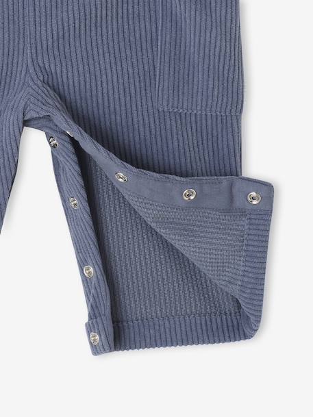 Set for Newborns: Long-Sleeved T-Shirt + Dungarees + Comforter / Soft Toy grey blue 