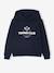 Hooded Sweatshirt & Joggers Sportswear Set for Girls navy blue 