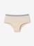 Pack of 5 plain girl's JONEN shorties ecru 