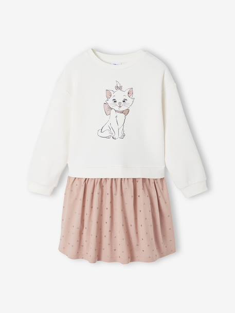Disney® Marie the Aristocats two-fabric dress rosy 