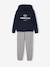 Hooded Sweatshirt & Joggers Sportswear Set for Girls navy blue 
