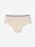 Pack of 5 plain girl's JONEN shorties ecru 