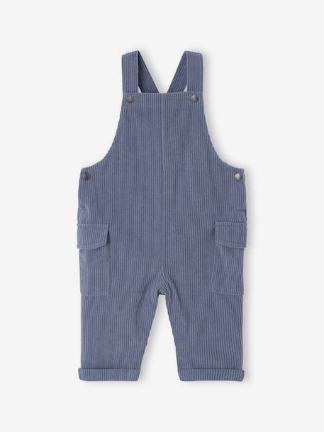 Set for Newborns: Long-Sleeved T-Shirt + Dungarees + Comforter / Soft Toy grey blue 