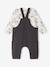 Peanuts® SNOOPY baby set + T-shirt + dungaree anthracite 