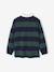 Striped Polo Shirt for Boys aqua green+green+marl grey+navy blue+ochre 