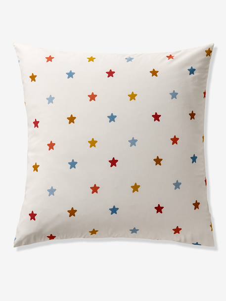 MUSIQUE LEXIQUE duvet cover set + pillowcase with recycled cotton printed white 