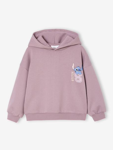 Disney® LILO & STITCH girl's fleece sportswear sweatshirt + trouser set violet 