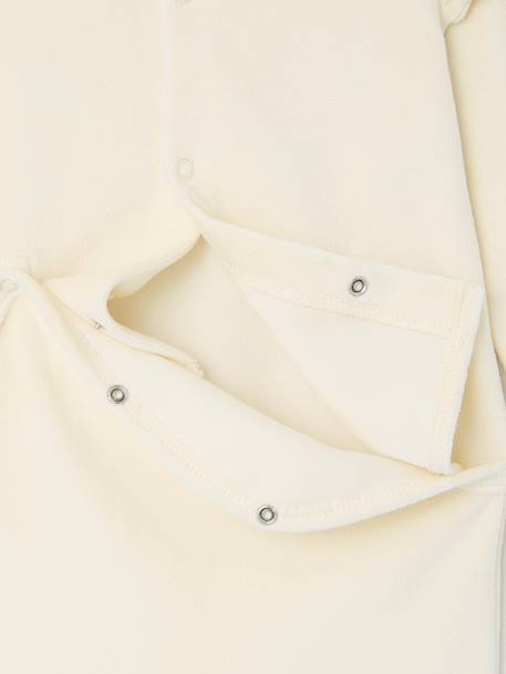 Velour Sleepsuit for Baby Girls, Thumper by Disney® vanilla 