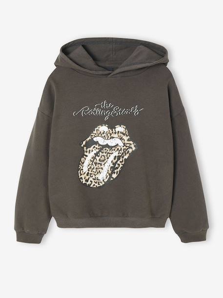 Girl's The Rolling Stones® hooded sweatshirt anthracite 