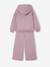 Disney® LILO & STITCH girl's fleece sportswear sweatshirt + trouser set violet 