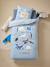 PÔLE NORD duvet cover set + pillowcase for children, with recycled cotton ocean blue 