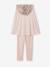 Pyjamas with Sequinned Cape for Girls rosy 