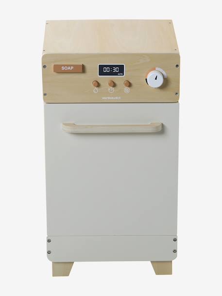 FSC® wooden dishwasher white 