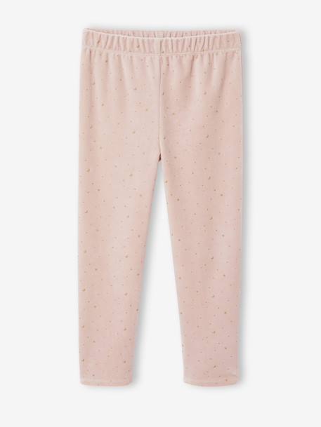 Pyjamas with Sequinned Cape for Girls rosy 