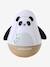 Panda Musical Roly-Poly Toy in FSC®100% Wood, TANZANIE white 
