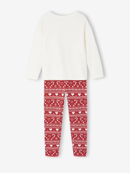 Christmas Pyjama Set for Girls red 