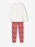 Christmas Pyjama Set for Girls red 